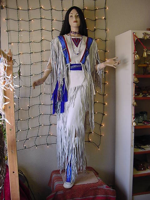 Native american buckskin 2024 dresses for sale